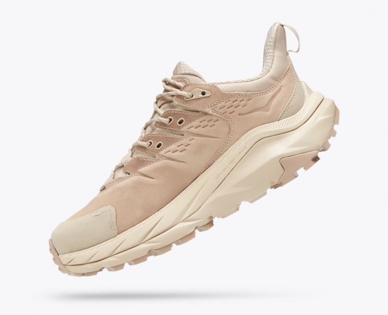 Chaussure de Randonnée HOKA Kaha 2 Low GTX Femme Beige Kaki | 0845XILEJ