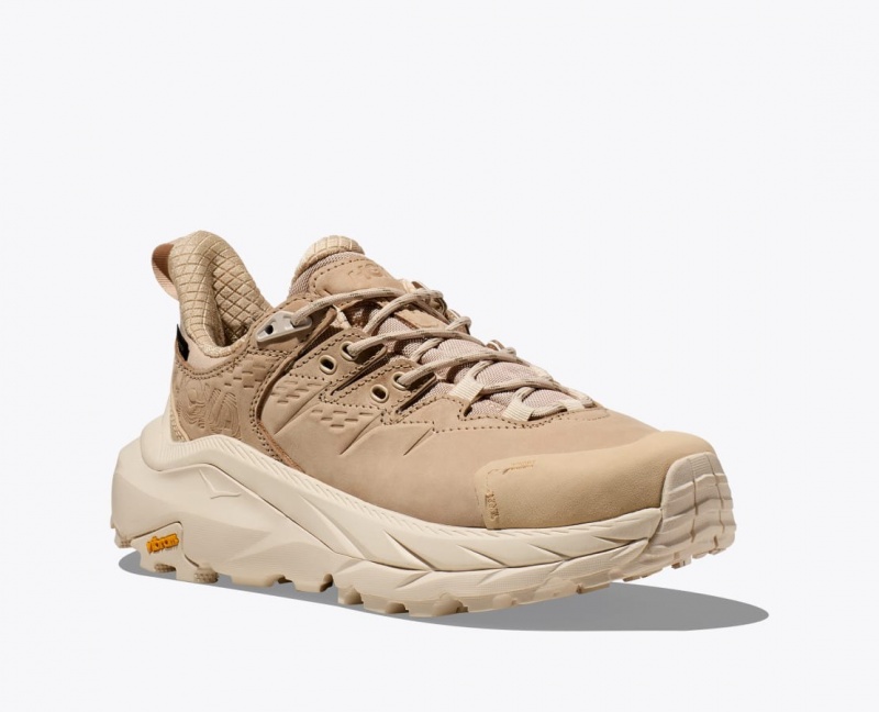 Chaussure de Randonnée HOKA Kaha 2 Low GTX Homme Kaki Beige | 1675APHRW