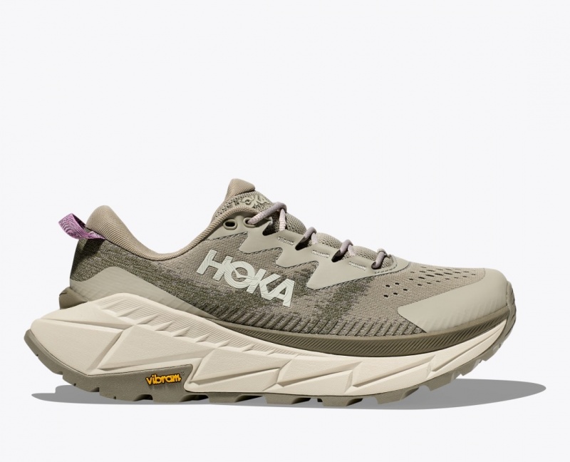 Chaussure de Randonnée HOKA Skyline-Float X Femme Kaki | 3921WOYMS