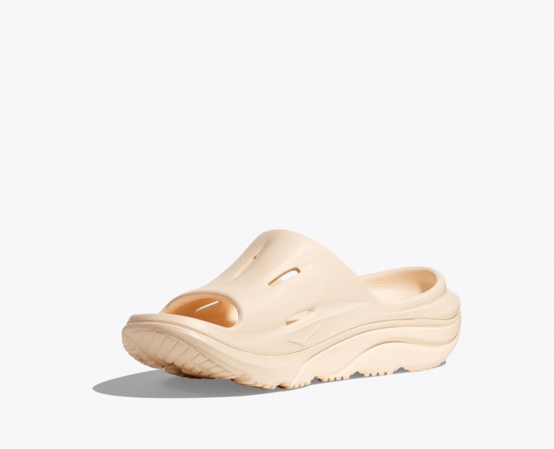 Claquette HOKA Ora Recovery 3 Enfant Beige | 8475HQTXZ