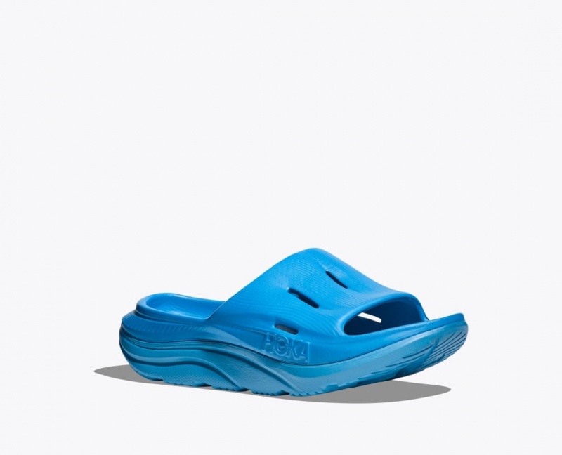 Claquette HOKA Ora Recovery 3 Enfant Bleu | 2341CIOMP