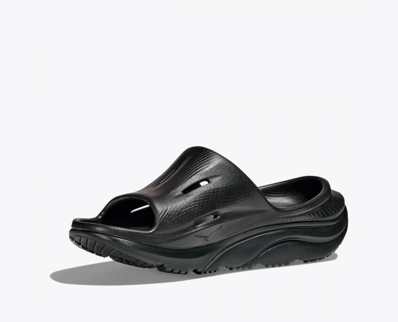 Claquette HOKA Ora Recovery 3 Enfant Noir | 4713WBGUF