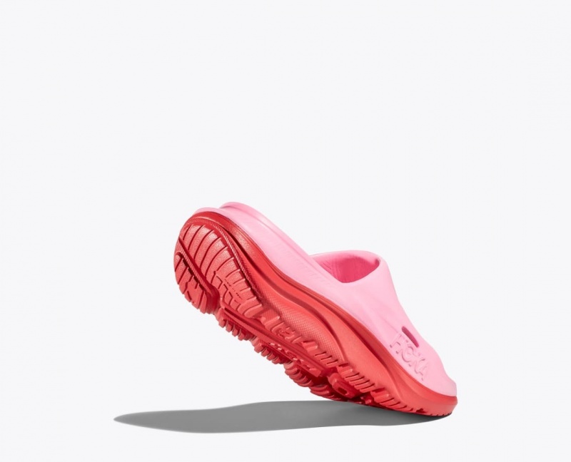 Claquette HOKA Ora Recovery 3 Enfant Rose Rouge | 9580GCWTZ