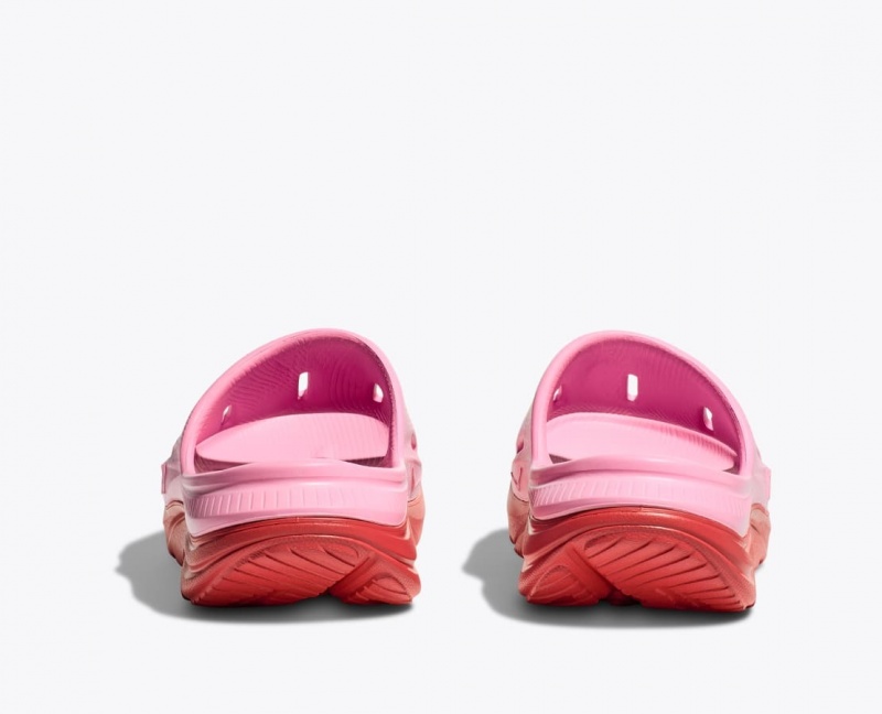 Claquette HOKA Ora Recovery 3 Enfant Rose Rouge | 9580GCWTZ