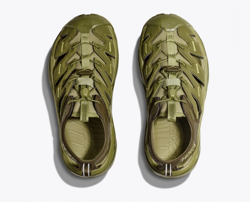 Sandale HOKA Hopara Homme Vert Olive Vert | 7319IJBRY