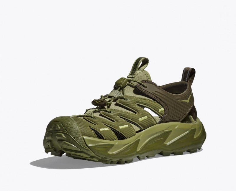 Sandale HOKA Hopara Homme Vert Olive Vert | 7319IJBRY