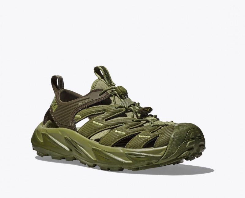 Sandale HOKA Hopara Homme Vert Olive Vert | 7319IJBRY