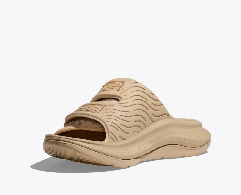 Slide HOKA Ora Luxe Homme Kaki Clair | 1958GPLEY