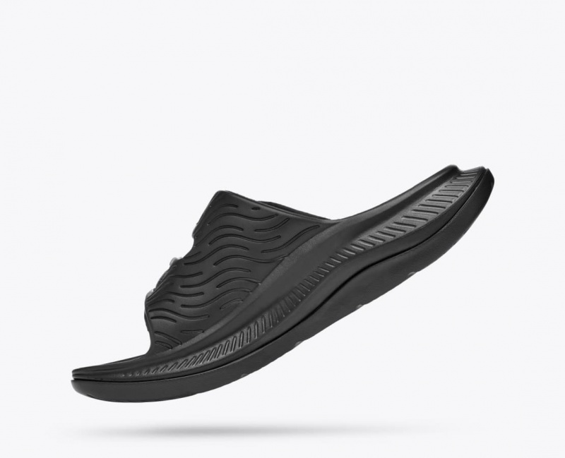 Slide HOKA Ora Luxe Homme Noir | 9615RVSYN