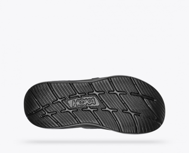 Slide HOKA Ora Luxe Homme Noir | 9615RVSYN