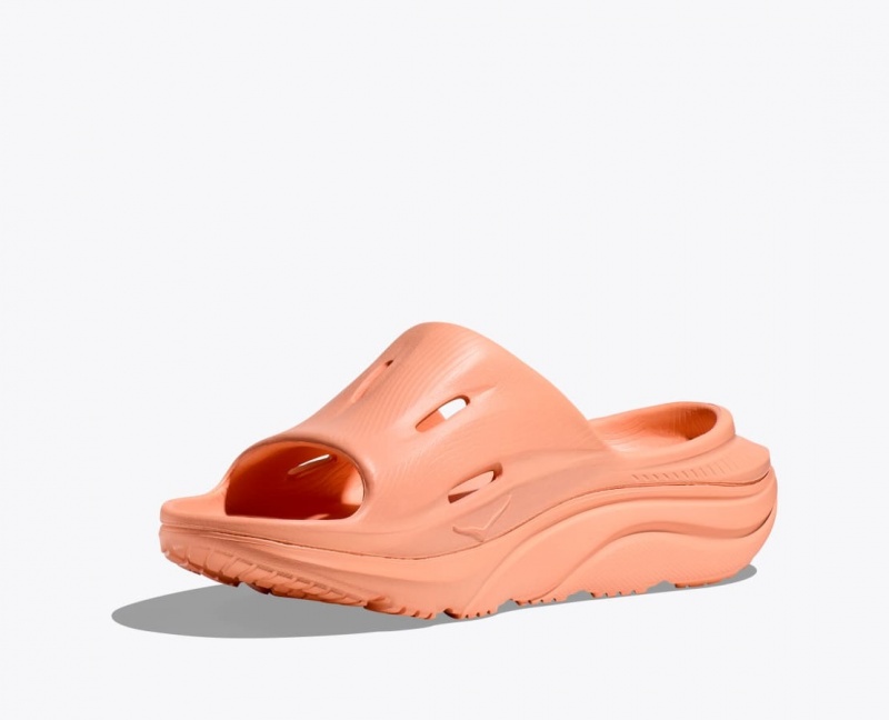 Slide HOKA Ora Recovery 3 Femme Orange Foncé | 4937PAVBO