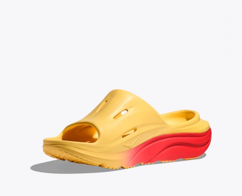 Slide HOKA Ora Recovery 3 Femme Orange Rouge | 5896MKDXI