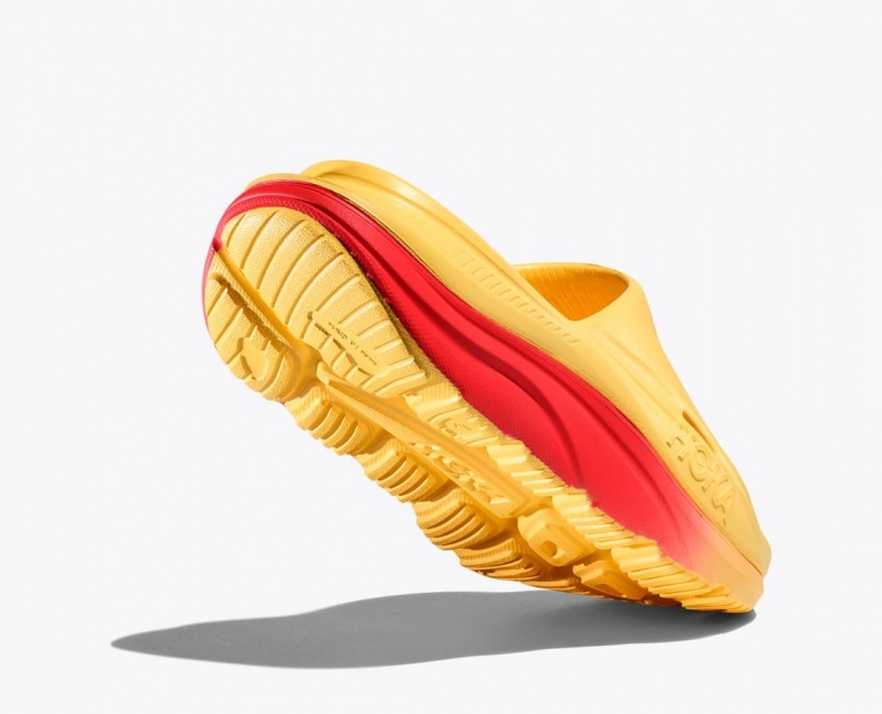 Slide HOKA Ora Recovery 3 Femme Orange Rouge | 5896MKDXI