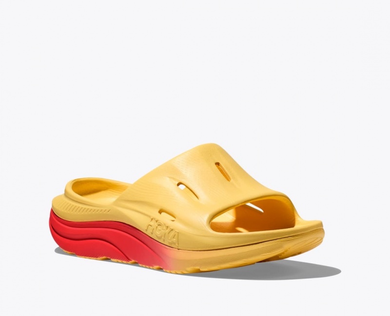 Slide HOKA Ora Recovery 3 Femme Orange Rouge | 5896MKDXI