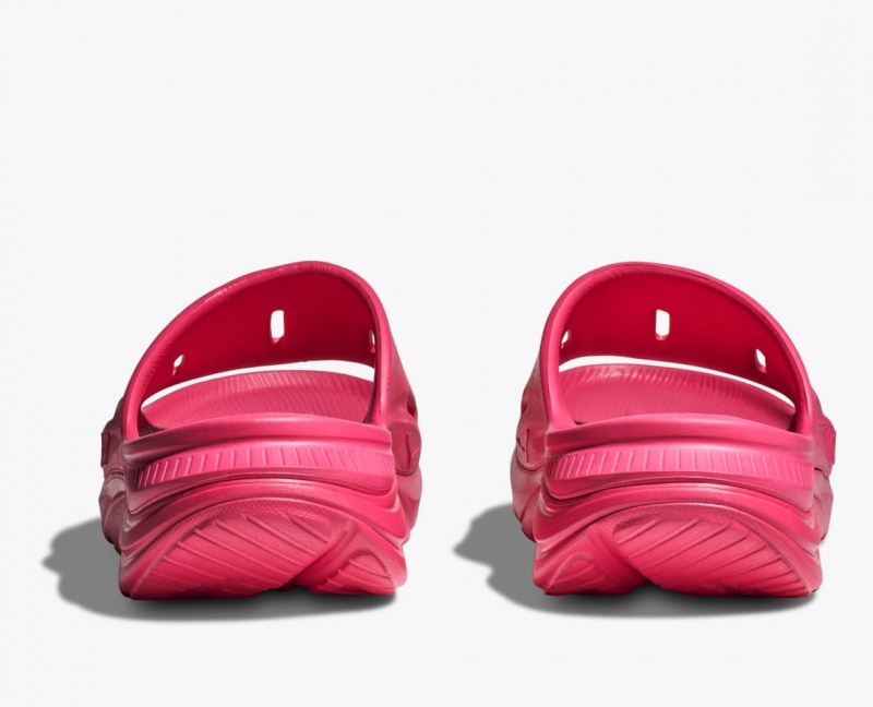 Slide HOKA Ora Recovery 3 Femme Rouge | 3741LJWAD