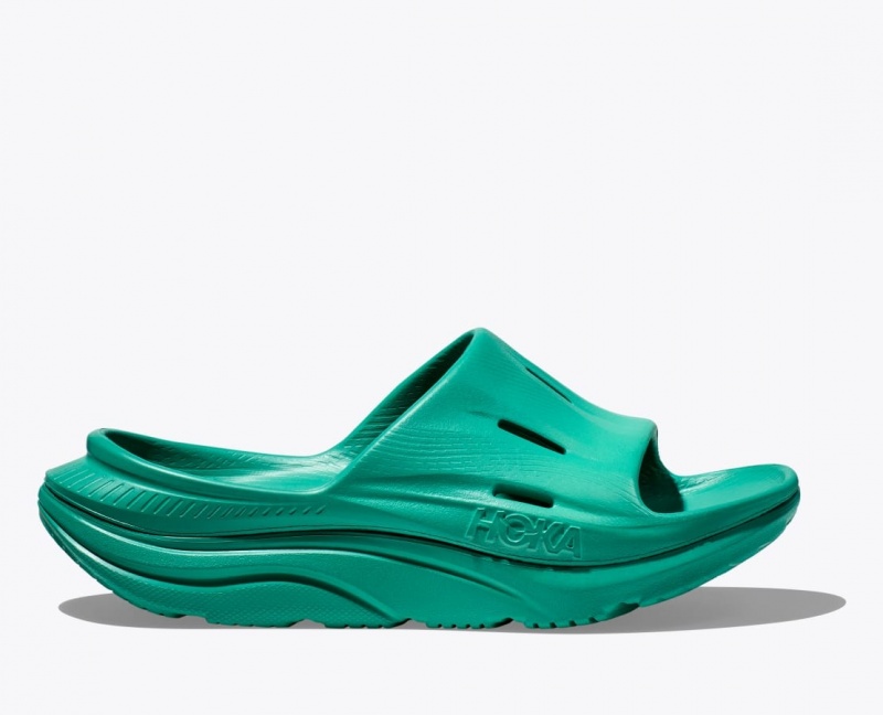 Slide HOKA Ora Recovery 3 Femme Turquoise Foncé | 4825RPKAM