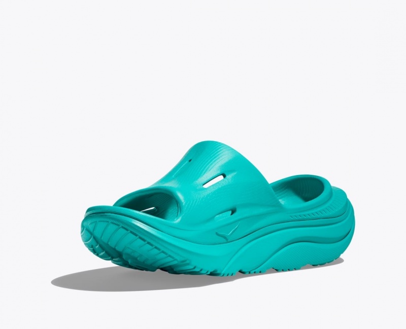 Slide HOKA Ora Recovery 3 Femme Turquoise | 3867AIXUP