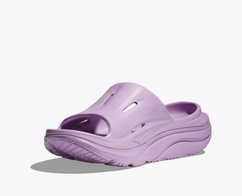 Slide HOKA Ora Recovery 3 Femme Violette Clair | 3950IVUET