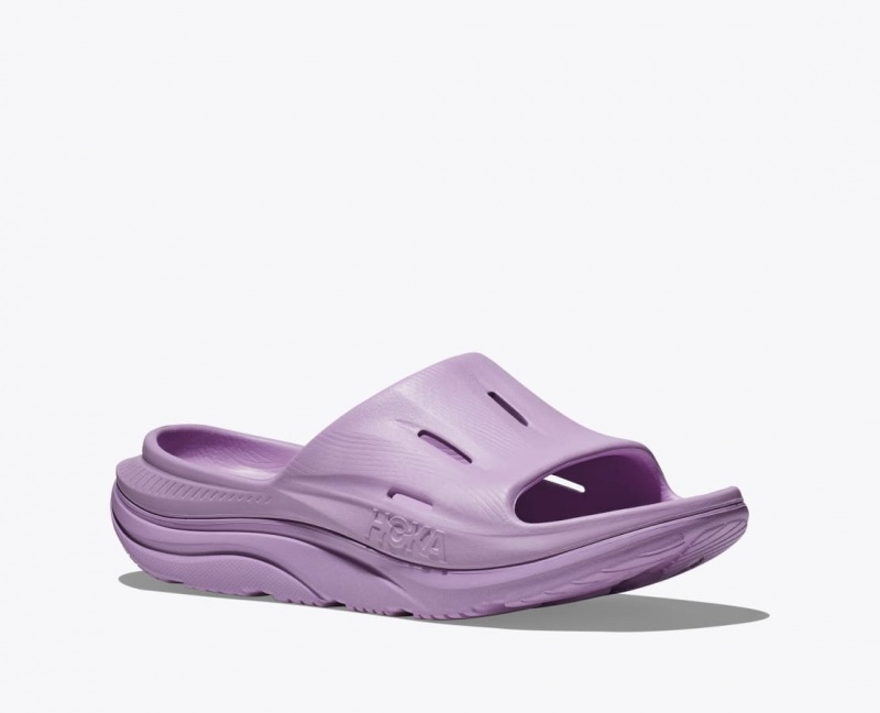 Slide HOKA Ora Recovery 3 Femme Violette Clair | 3950IVUET