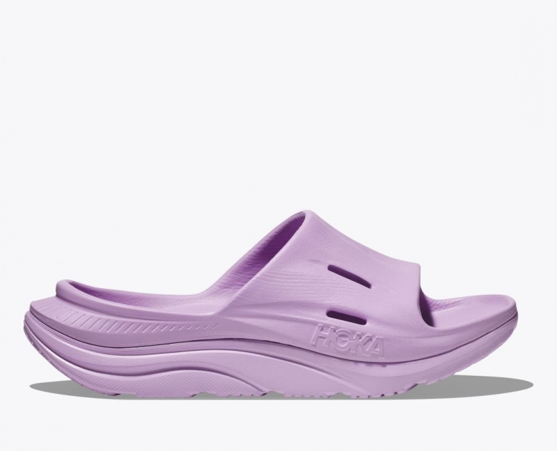 Slide HOKA Ora Recovery 3 Femme Violette Clair | 3950IVUET