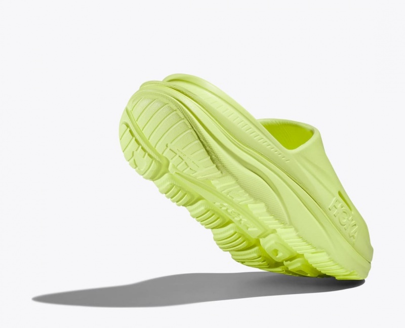 Slide HOKA Ora Recovery 3 Homme Vert Clair | 3264IVZXJ